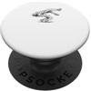 Non toccare mai Mat Life Wrestling Fight Regalo di lottatore di Wrestling Line Art Takedown PopSockets PopGrip Adesivo