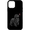 Dog Butterfly Horizon Collection Custodia per iPhone 12 mini Terranova Cane Farfalla Amante della Natura