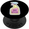 Mood AF Apparel Bottiglia spray repellente idiota, divertente regalo sarcastico umoristico PopSockets PopGrip Adesivo