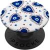 Evil Eye Greek Mythology Greece Gifts Occhio greco blu scuro malocchio occhio cuore PopSockets PopGrip Adesivo