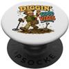 Rilevatore di metalli per i sondatori ac Rilevatore Detectoring DIGGIN-GOOD Metaldetector PopSockets PopGrip Adesivo