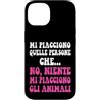 Mi Piacciono Gli Animali Amanti dei Cani Custodia per iPhone 14 Mi piacciono persone quelle che no, niente mi piacciono