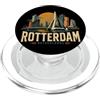Netherlands Souvenir Gift Vintage Rotterdam Paesi Bassi Viaggi Souvenir Regalo PopSockets PopGrip per MagSafe