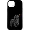 Dog Butterfly Horizon Collection Custodia per iPhone 15 Plus Terranova Cane Farfalla Amante della Natura