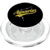 star sign stars universe magic Horoscope Flusso del progresso dell'Acquario PopSockets PopGrip per MagSafe