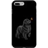 Dog Butterfly Horizon Collection Custodia per iPhone 7 Plus/8 Plus Terranova Cane Farfalla Amante della Natura