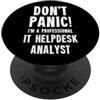 IT Helpdesk & Support T-Shirts & Gifts Analista di Helpdesk IT PopSockets PopGrip Adesivo