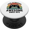 Level 53 Unlocked - Gamer Since Livello 53 Sbloccato - Gamer since PopSockets PopGrip Adesivo