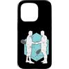 Squash ball tennis squash racket rubber Custodia per iPhone 15 Pro Stretta di mano dopo Squash Gioco