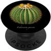 The Botany Bureau Barrel Cactus illustrazione Echinocactus grusonii PopSockets PopGrip Adesivo