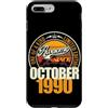 Jahrgang 1990 36. Geburtstag Awesome Custodia per iPhone 7 Plus/8 Plus Grande da ottobre 1990 36° compleanno frase 36 anni