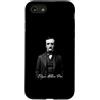 Gothic Literature Horror Raven Poe Class Custodia per iPhone SE (2020) / 7/8 Edgar Allan Poe Ritratto letterario horror gotico