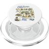 Happy Destiny Oklahoma, OK USA, Mappe, Icone PopSockets PopGrip per MagSafe