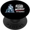 Funny 4th July Men Women Outfits Tees an Can Someone Please Put a Woman in Charge 4th July Feminist PopSockets PopGrip Adesivo