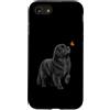 Dog Butterfly Horizon Collection Custodia per iPhone SE (2020) / 7/8 Terranova Cane Farfalla Amante della Natura
