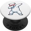 Icy Dabbing Polar Bear Orso polare ghiacciato PopSockets PopGrip Adesivo