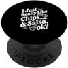 Fraxoweb Mi piacciono davvero le patatine e la salsa, ok? PopSockets PopGrip Adesivo