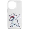 Icy Dabbing Polar Bear Custodia per iPhone 13 Pro Orso polare ghiacciato