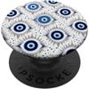 Evil Eye Greek Mythology Greece Gifts Motivo Kako Mati con occhio greco blu scuro PopSockets PopGrip Adesivo