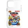 Bahaa's Tee Custodia per iPhone 16 Pro Max Funny Vintage Dark Humor Cereal Killer Food Skull Graphic