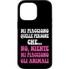 Mi Piacciono Gli Animali Amanti dei Cani Custodia per iPhone 14 Pro Max Mi piacciono persone quelle che no, niente mi piacciono
