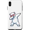 Icy Dabbing Polar Bear Custodia per iPhone XS Max Orso polare ghiacciato