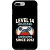 Level 14 Unlocked Awesome Since 2012 Custodia per iPhone 7 Plus/8 Plus Livello 14 sbloccato fantastico dal 2012