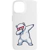 Icy Dabbing Polar Bear Custodia per iPhone 14 Orso polare ghiacciato