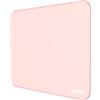 apm Mousepad - Tappetino per mouse per ufficio, dimensioni 25 x 21 x 0,3 cm, base in gomma antiscivolo, lavabile, bordi in tessuto durevole per mouse ottico, laser, gaming, ufficio, rosa, 571274
