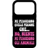 Mi Piacciono Gli Animali Amanti dei Cani Custodia per iPhone 17 Pro Mi piacciono persone quelle che no, niente mi piacciono