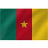R&F srls Bandiera Camerun CAMEROUN Cameroon Nazionale Tessuto Misura Standard 90 X 150 cm
