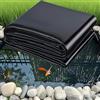 Poxvythb Telo Laghetto, Fodera per Laghetto, 0.2mm Spessore 4x4m Telo per Laghetto da Giardino, Membrana Impermeabile Durevole per fontane, Rivestimento per stagni da Pesci