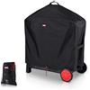 BARTSTR Copertura per barbecue resistente alle intemperie - 90 x 45 x 90 cm - Copertura per barbecue a gas - Resistente agli strappi e impermeabile con protezione UV - Accessorio per barbecue - Nero