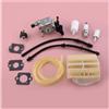 UYTGFO Misura for 445 445E 450 450E JONSERED CS2245S C1M-EL37B 506450401 Carburatore Aria Filtro Del Carburante Guarnizione Tubo Spark Plug Kit