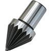 URPIZY Mandrino di serraggio per tubo rotondo, punta per cavalletto C20/C30/C35/C40/C45, in acciaio temprato, dentatura conica per tornio CNC (C20-10-30)