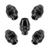 PWuwARRkg Mandrino autoserrante multi cambio rapido compatibile con gli strumenti 4486 3000 4000 7700 8200 Confezione da 5 nero A67F