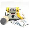 EWsdsfs Lucidatrice for pietra 350W Lavorazione del legno fai-da-te Gioielli in giada Tornio da banco Rettificatrice Strumenti di levigatura