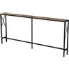 Vicco Tavolo consolle Lima, Rovere rustico, 174 x 77 cm