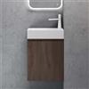 doporro Mobile Bagno Sospeso Mobile Sottolavabo 46x26x63 cm con Lavabo