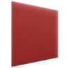 murando - Testiera Letto Singolo Imbottita - Quadrato - Velluto Qualità - Antimacchia - 50x50 cm 1 Pezzo - Pannelli Decorativi per Pareti - Pannello Imbottito per Camera da Letto - Elegante - Rosso