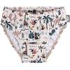 Sterntaler Costume da Bagno Safari Print, Protezione UV 50 +, con Inserto per Pannolini Fino alla Taglia 86/92, Costume da Bagno per Ragazzi con Cordoncino per Regolare la Larghezza, Natur, 92