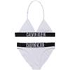 Calvin Klein Bikini Triangolo Bambina Ky0Ky00090 Costume da Bagno, Rosa (Quarzo Rosa), 14-16 Anni