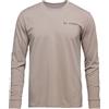 Black Diamond BD Black Diamond M Heritage Wordmark Ls Tee maglia a maniche lunghe uomo