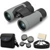 PURSUAL Binocolo compatto 8x32 per adulti ad alta potenza per bird watching, escursionismo, caccia, concerti, viaggi e avventure all'aria aperta. Leggero e impermeabile, fornisce immagini nitide