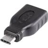 Renkforce Adattatore USB 3.2 Gen 1 (USB 3.0) [1 connettore USB-C™ - 1 USB 3.2 Gen 1 femmina A (USB 3.0)] con funzione OTG, v