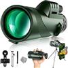 CXFJshewCV 80 * 100 HD Con supporto for smartphone e treppiede Potente binocolo portatile a lungo raggio o campeggio turismo all'aperto