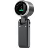 Buhdjfnke Ventilatore Turbo Portatile Portatile, 5, Funzionamento A Batteria, Fino A 12 Ore di, Ventilatore Manuale con Air Turbo Tech Nero