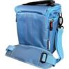 Navitech Custodia blu per fotocamera DSLR SLR - Compatibile con la telecamera bridge Panasonc Lumix DC-FZ10002EB