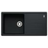 Franke BSG 611-97 - 114.0641.231 Lavello da Incasso Fragranite 1 Vascca con Gocciolatoio Reversibile 97 x 50 Nero