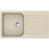 Franke City UCG 611-86- 114.0686.550 Lavello da Incasso Fragranite 1 Vascca con Gocciolatoio Reversibile 86 x 50 Avena